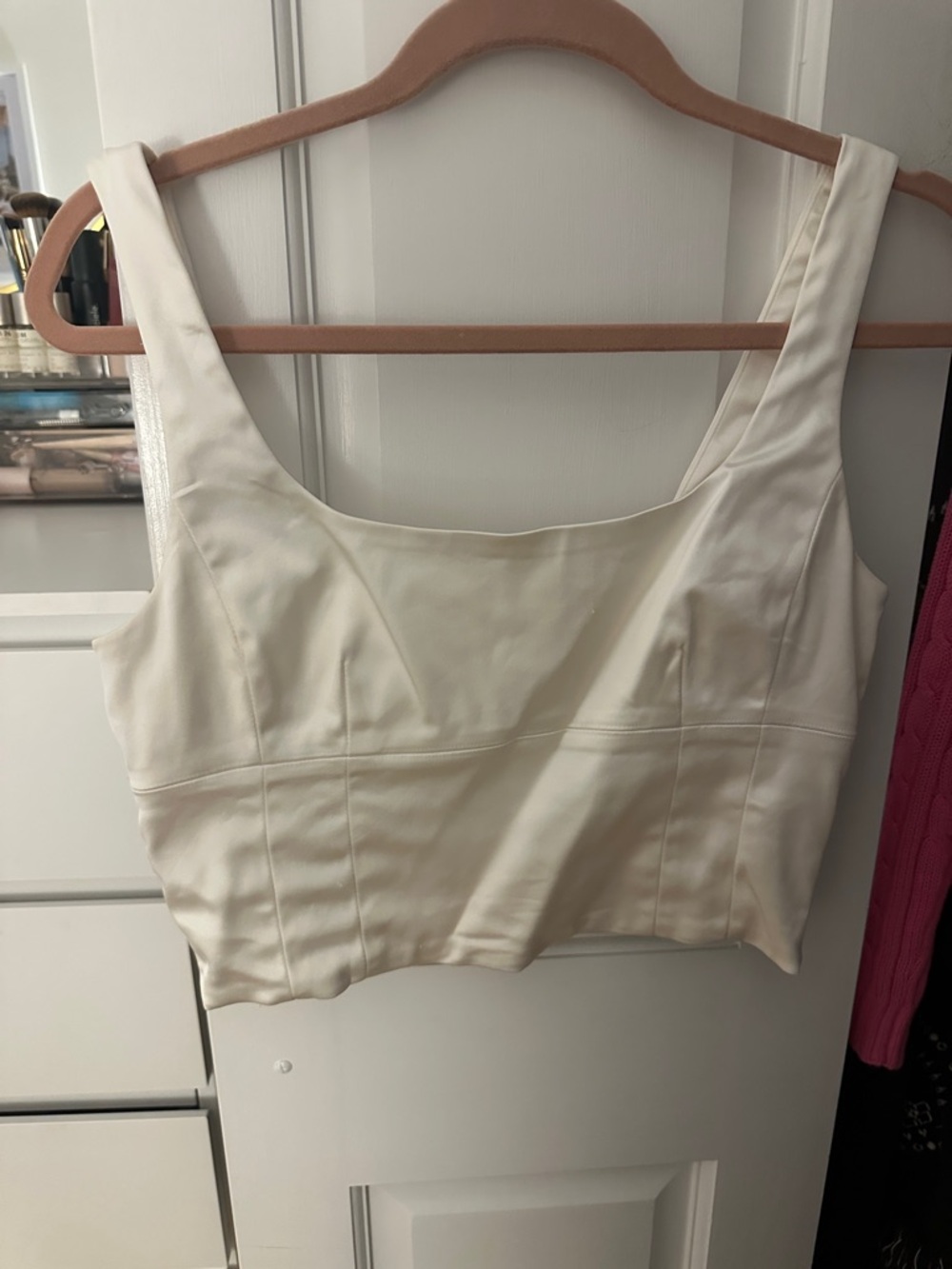 Aritzia satin going out top